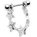 Crystalline Gem Gazing Star Cartilage Earring