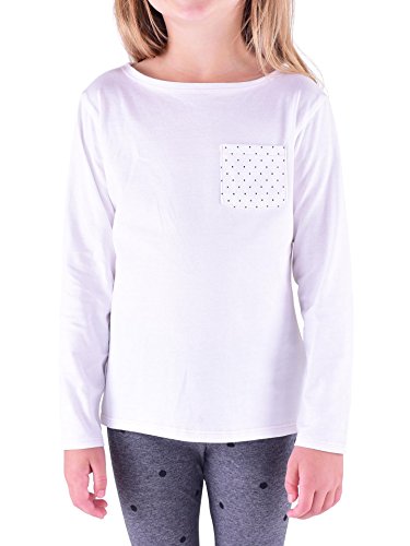 Colored Organics Toddler Girls Organic Oliva Wide Neck Tee