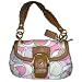 Women's Coach Purse Handbag Soh Multi Sm Flap F11907