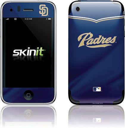 Skinit San Diego Padres Wordmark Jersey Vinyl Skin for Apple iPhone 3G / 3GS