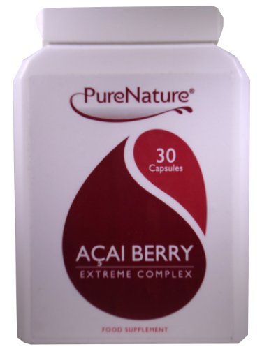 ACAI BERRY EXTREME COMPLEX FAT BURNER WEIGHT LOSS SLIMMING PILLS 1,000mg POTENT WHOLE AMAZON ACAI BERRY