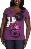 Southpole Juniors' Plus V-Neck T-Shirt