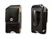 PREMIUM NOBLE LEATHER CASE POUCH for PALM TREO 600 / 650 / 680 / 700 / 700p / 700w / 700WX / 750 / 755p CENTO 690/ HTC 8125 8100, Wizard, MDA, K-JAM, Apache / HTC 8525 TYTN HERMES / HTC 8925 TILT / SAMSUNG SCH-i730, SCH-i760 / UTStarcom PPC-6700 / HTC XV-6700, MOGUL - RETAIL PACKAGING Image