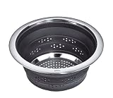 Produkt-Bild: K&uuml;chenprofi 2505101025Faltbarer Seiher Innova 24 cm, schwarz