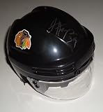 JIMMY HAYES signed *CHICAGO BLACKHAWKS* helmet W/COA A - Autographed NHL Helmets and Masks