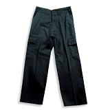Nevada - Boys Heavy Weight Cargo Pants, Black