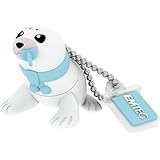 EMTEC Animalitos 8 GB USB 2.0 Flash Drive, Baby Seal
