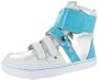 RADII 420 High Top Mens Casual Fashion Footwear Sneakers Sneaks Hip Hop Velcro Strap Shoes Silver