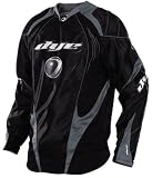 Dye C8 Men's Paintball Jersey - Black / Grey