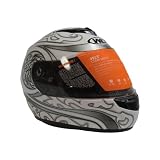 WLT Tribal White Silver Full Face DOT Motorcycle Helmet