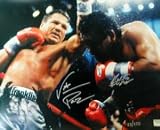 Roberto Duran & Vinny Paz Dual Signed 16X20 Photo