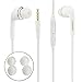 Samsung OEM 3.5mm Tangle Free Stereo Headset with Microphone, Call Answer/End Button and Volume Controls for Samsung Galaxy S7 S6 S5 S4 S3 (Bulk Packaging)