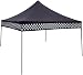On The Edge 200001 Canopy (10 X 10) (Checker Flag) (Black)