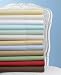 Martha Stewart Collection "360 Thread Count" Solid Flat Sheet, Twin Chambray Blue