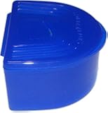 Retainer Case for Night Guard Storage Dental Appliance , Denture Bath Cleaning Travel Case. Mouthguard Retainer Brite Cleaning Tablet Case for Removable Braces Invisalign. Anti Teeth Bruxism Clenching Grinding and Doctor's Fit Too. 100% Guarantee.