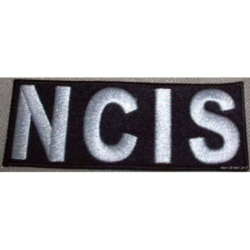 NCIS TV Series Logo Name Embroidered PATCH