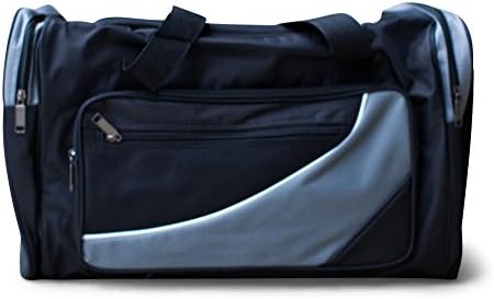 Gym Bag, Duffel Design, Adjustable Strap, Higher Quality &amp; Durable, Perfect for Gym, Sporting Events, Light Travel &amp; More, Sports &amp; Workout Duffle Bag for Men &amp; Women (Grey)