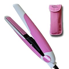 Profi Keramik Ionen Mini Gl�tteisen mit federnden Platten Pink + Tasche