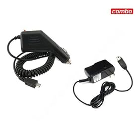 HTC Hero Combo Rapid Car Charger + Home Wall Charger for HTC Hero + Free LiveMyLife Wristband