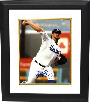 Brad Penny Autographed/Hand Signed Los Angeles Dodgers 8x10 Photo Custom Framed