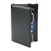 PCP112 Genuine Leather SlimFlip Case for Blackberry‎ Playbook - Black