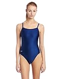 Speedo Race Xtra Life Lycra Solid Flyback Swimsuit, Navy, 32 Speedo Race Xtra Life Lycra Solid Flyback Swimsuit, Navy, 32