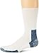 Thorlos Unisex WX Walking Thick Padded Crew Sock, White, Large