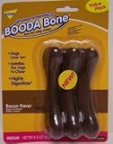 Aspen Pet Booda Bone Bacon Flavor Medium Dog Flavor 3pack