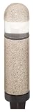 Malibu 8303-9300-01 Cast Metal Bollard Light, Sand