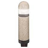Malibu 8303-9300-01 Cast Metal Bollard Light, Sand