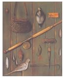 FISHING PREMIUM GRADE ROLLED CANVAS ART PRINT EVA SIENKEL 14×18