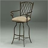 Pastel Furniture AT 217 AR 628 Atrium Rust 30 Inch Bar Stool w/ Arms in Top ....