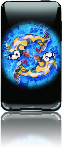 Skinit Protective Skin fits recent iPod Touch 2G, iPod, iTouch 2G (Koi Yin Yang on Black)
