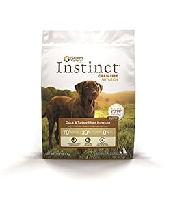 Instinct Grain-Free Duck Meal & Turkey Meal Dry Dog Food by Nature's Variety, 13.2-Pound Package