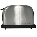 Ewave 2 Slice Toaster Stainless Steel EWTS3S2