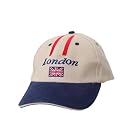Mens Union Jack London Embroidered Baseball Cap