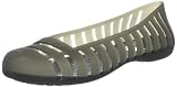 crocs Women's Adrina II Flat,Black/Black,7 M US