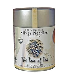 The Tao of Tea, Silver Needles White Tea, Loose Leaf, 2-Ounce Tins (Pack of 2)