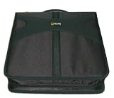 200 Disc Capacity Wings Design CD/DVD Binder #CRY-69200 - QUANTITY OF 3 - BLACK - (Holder, Carrier, Storage, Portfolio, Organizer)