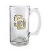 San Diego Padres Beer Mug: 13 oz Glass Tankard