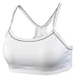 Moving Comfort Women's Alexis Bra,White/Lava,Medium