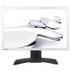 BenQ FP241W - Flat panel display - TFT - 24" - widescreen - 1920 x 1200 - 500 cd/m2 - 1000:1 - 6 ms - 0.27 mm - HDMI, DVI-D, VGA - silver black