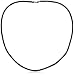Amor Unisex-Halsband Edelstahl 50 cm 318570