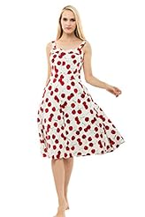 Cotton Vintage Cocktail Spring Evening Dress/Party Dress 