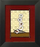 Sushi II Framed Art Poster Print by Andrea Laliberte, 11x13