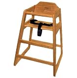 Lipper International 516P High Chair, Pecan