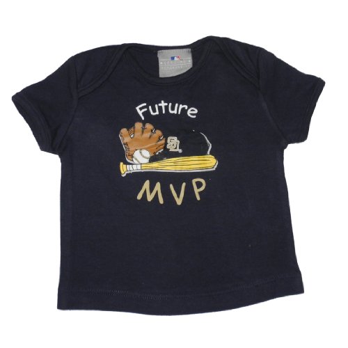 Infant / Baby MLB San Diego Padres My First Tee T-Shirt - Royal Blue (Size: 6/9)