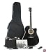 Esteban Master Class Black Cutaway Guitar Package w/ Amp, 5 DVDs and Accessories - Blem