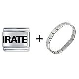 Irate Jewelry Italian Charm Bracelet Gift Center