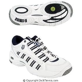Buy K-Swiss Ladies Ultrascendor (White Navy Silver), Available in sizes 5 thru 11